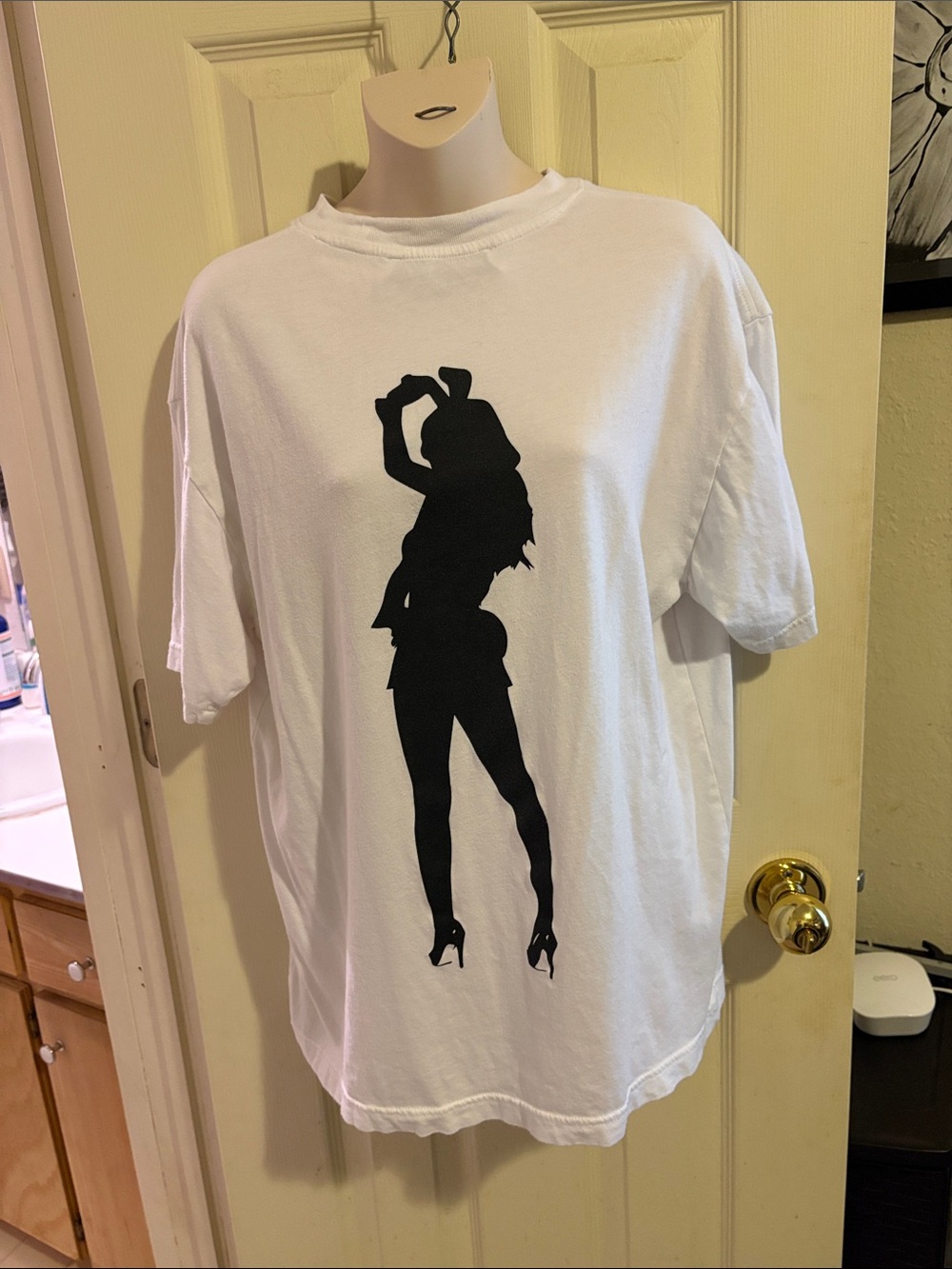 PacSun Playboy~Men’s White T-shirt~
Size M~Preowned